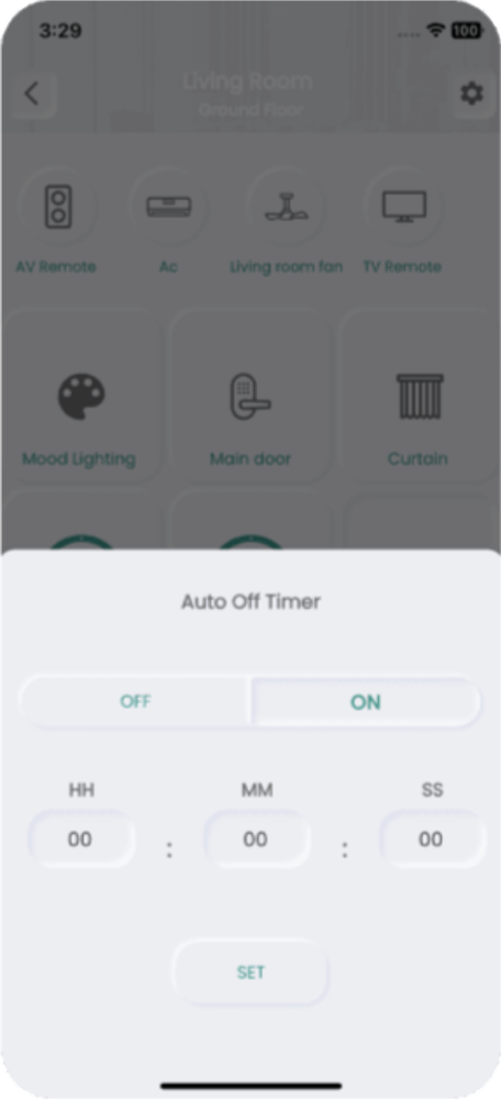 Auto-off timer